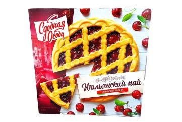 Сдобная особа Итальянский пай с вишней 400г Россия